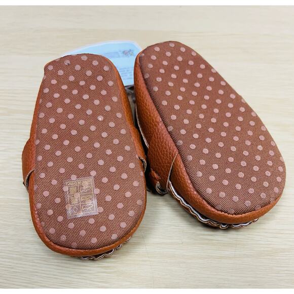 Rabeiser Baby Comfortable Shoes Size 0-6 Color Brown - Picture 6 of 8